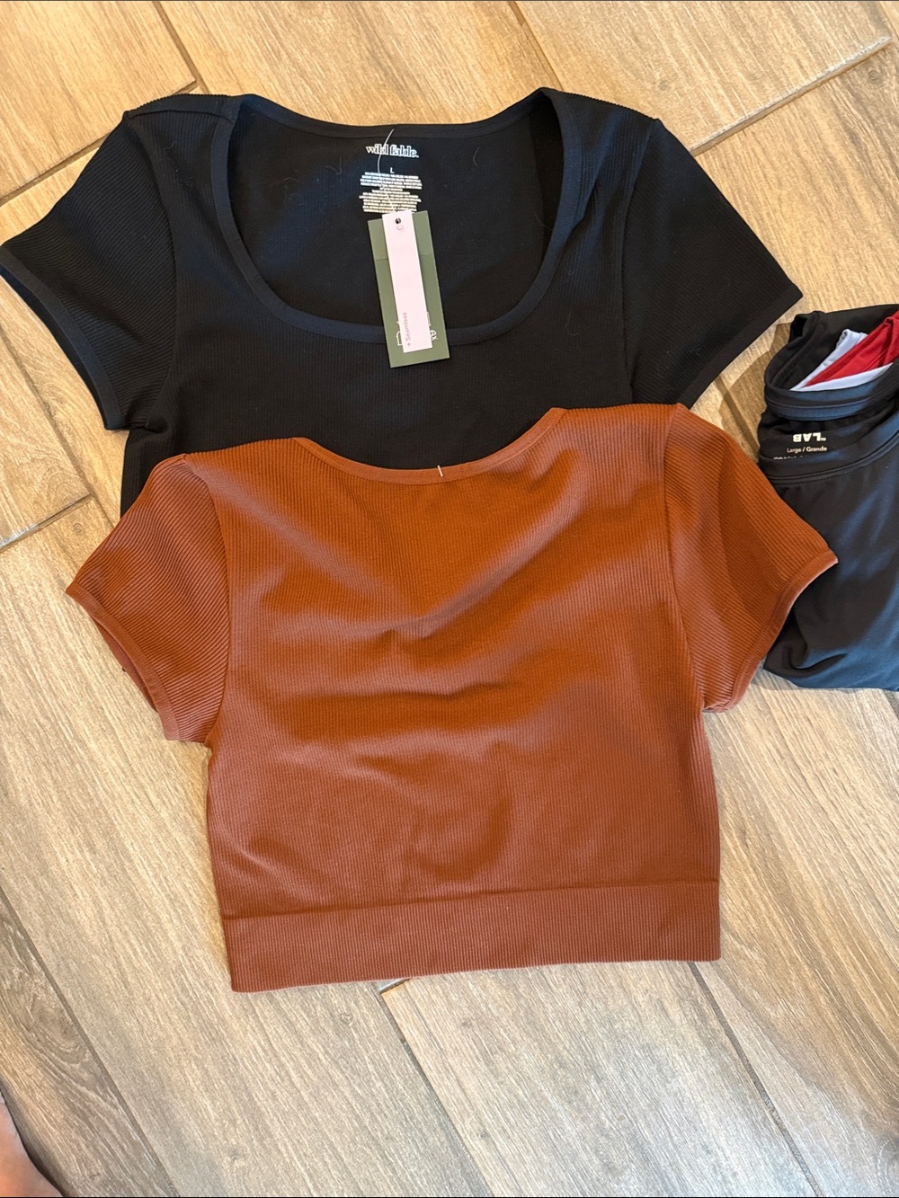 JoyLab/Wild Fable Crop Tops Bundle Sz Large - Picture 7 of 7
